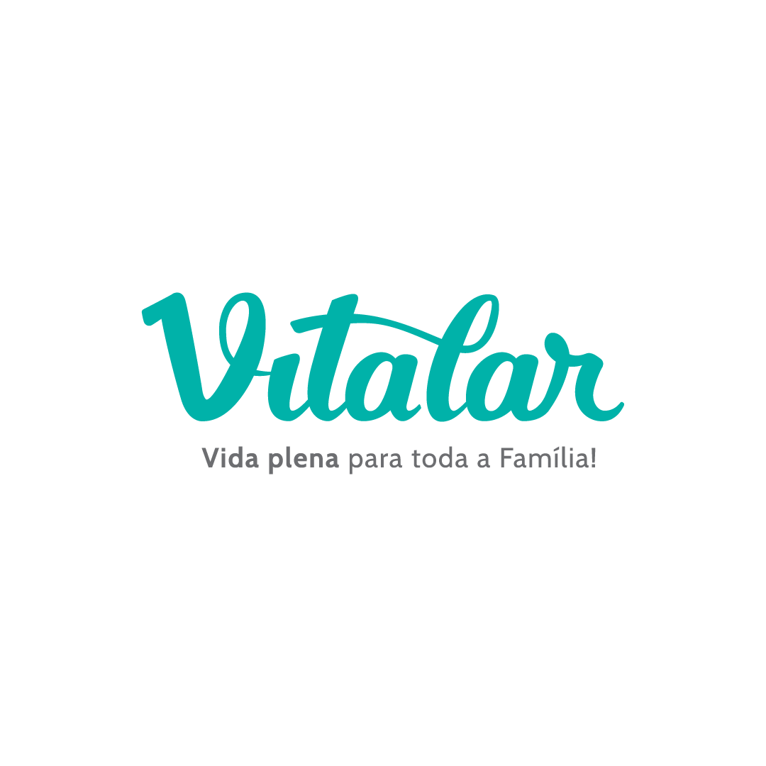 logotipo Vitalar Slogan Original